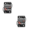 thumbnail image 1 of Riwesomey Disyuntor de coche RV en línea de 12 V/32 V, soporte de fusible de reinicio Manual 250A Tipo 1 2piezas, 1 of 6