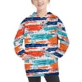thumbnail image 2 of Mikilon Boys and Girls Pullover Tops Long Sleeve Printed Shirts Round Neck Comfortable Tops Casual Cute Clothes for Kids Size 4-14, 2 of 6