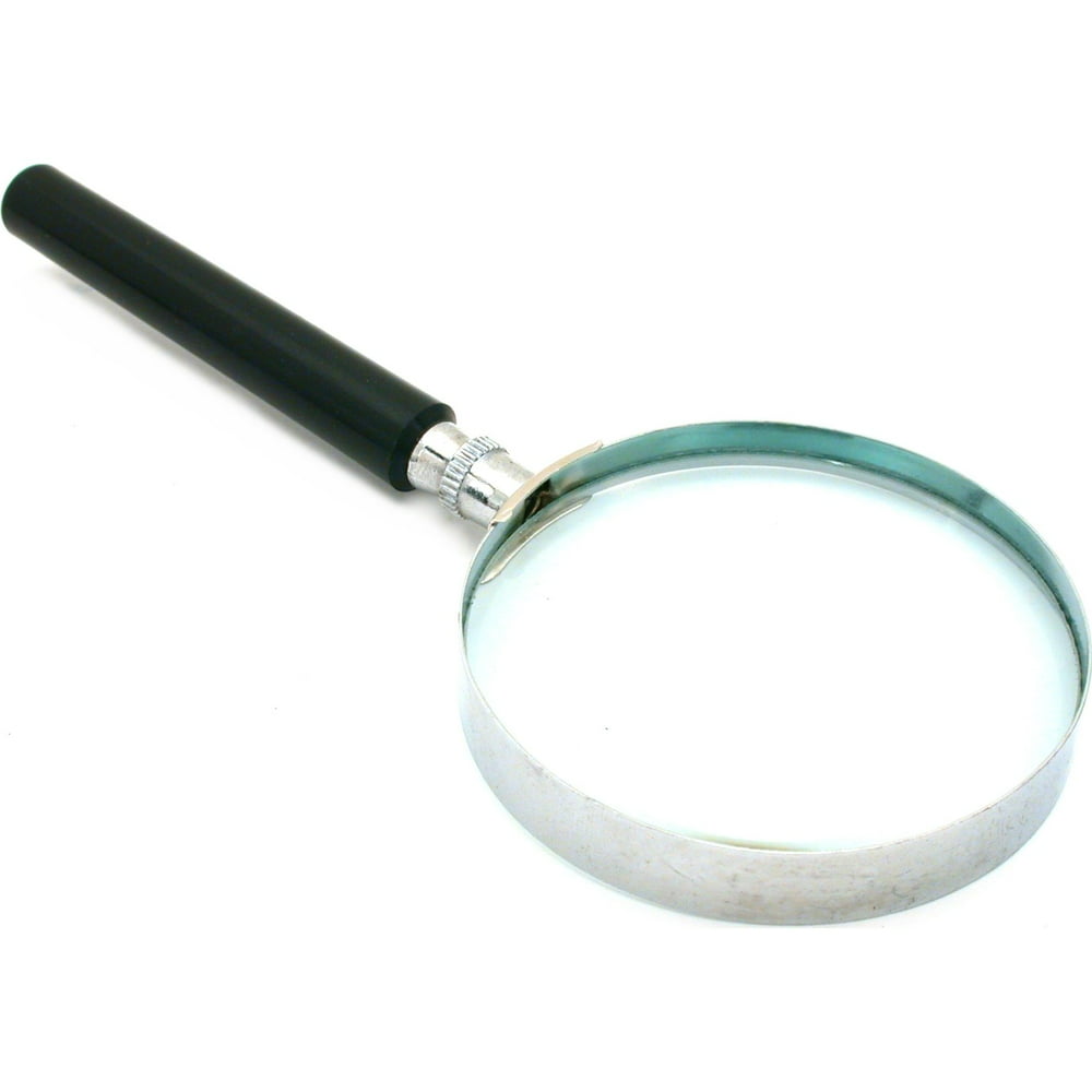 5x Round Magnifying Glass Stamp Coin Magnifier 2 1/2"