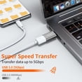 thumbnail image 2 of Adaptador USB C a USB, paquete de 2 unidades, Thunderbolt 3 a USB 3.0 OTG, 2 of 6