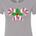 thumbnail image 4 of Inktastic Candy Canes and Holly Christmas Women's T-Shirt, 4 of 5