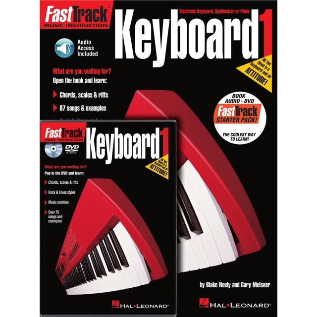 FastTrack Keyboard Method Starter Pack: Book/Online Audio/DVD Pack (Fast Track (Hal Leonard))