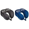 thumbnail image 5 of Health Touch Memory Foam Neck Massager, Ultra Soft, 12” U-Shaped Pillow - Blue Color for Gift Set, 5 of 5