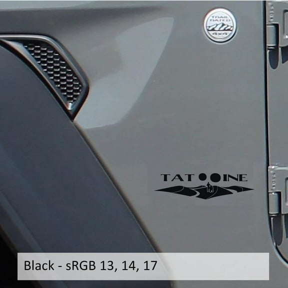 Collectible Decals Tatooine Dunes Fender Decal Set