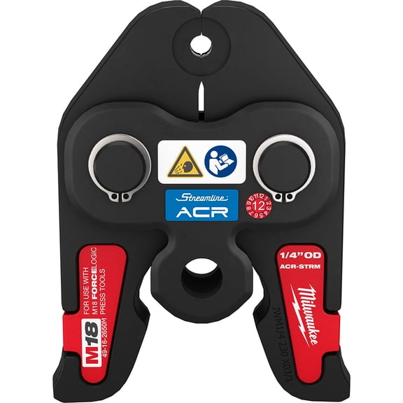 Milwaukee 49-16-2650M 1/4" Streamline ACR Press Jaw for M18 FORCE LOGIC Press Tools