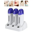 thumbnail image 4 of Kit De Depilación Rápida Y Fácil Para Mujeres Y Hombres Calentador De Cera Depilatoria Doble Con Ventana Transparente Y Tapa Incluida, 4 of 7