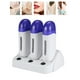 thumbnail image 4 of Kit De Depilación Rápida Y Fácil Para Mujeres Y Hombres Calentador De Cera Depilatoria Doble Con Ventana Transparente Y Tapa Incluida, 4 of 7