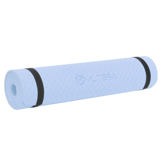 Tapete Para Yoga Altera YOGATPE 9 mm De 183 X 61 Cm C/ Correa Fitness