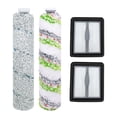 thumbnail image 1 of Brush Roll Fit for Bissell CrossWave X7 Pet Pro 3011 3055 3277 3279 3276A Cordless Pet Pro Multi-Surface Wet Dry Vacuum Cleaner 2 Brush Roller 2 HEPA Filter, 1 of 6