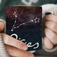 thumbnail image 1 of Taza de cerámica con las 12 constelaciones del zodiaco que cambia de color | Taza mágica reactiva al calor | Apta para lavavajillas y microondas | Regalo astrológico único, 1 of 4