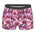 thumbnail image 5 of Uemuo Orchids Flowers Pattern Men's Boxer Briefs,Trunk Anti-Chafing,Comfortable, Durable, and Stylish Underwear-Large, 5 of 9