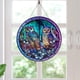 thumbnail image 4 of onlyliua ¡ Artículos En Liquidación! Corona Colgante, Pared Circular Colorida, Ventanas, Festivales, 16 * 16 * 0,4 Cm, 4 of 5