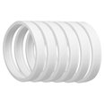 thumbnail image 4 of Minkissy Rubber Pool Tire 6Pcs for Pool Cleaning Equipment Enhanced Traction 7.1X7.1X1In, 4 of 8