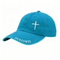 thumbnail image 2 of sususu Men'S Hat Fashion Embroidered Baseball Cap Soft Top Adjustable Unisex Dad Hat For Casual Streetwear Style Sky Blue, 2 of 5