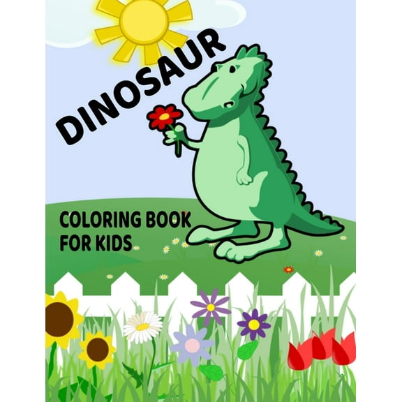 Dinosaur Coloring Book For Kids: For Young Creative Minds (Paperback)