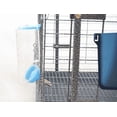 thumbnail image 5 of Stackable Rabbit Breeding Cage with Feeder and Water Bottle Easy-Clean, 24 x 24 x 16 inches, Guinea Pig Ferret Bunny Hutch, 5 of 9