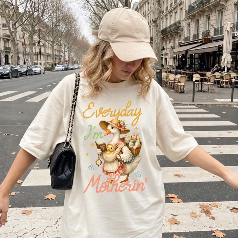 Everyday I'm Motherin Mom Life Routine Household Management T-Shirt