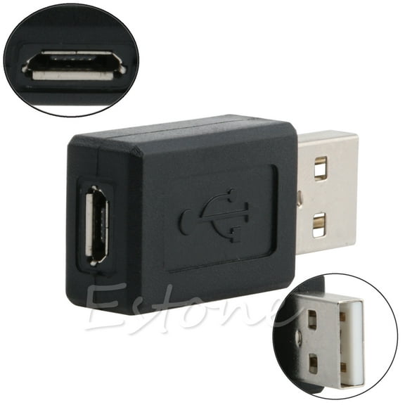 Yammee Micro USB Female To USB Male Converter Adapter For Phone Lightweight Connector Perfect Compatible High Quality