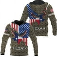 thumbnail image 3 of Personalized Texas Flag Shirt and Map Dont Mess with Texas, Customize Name Texas Shirts for Men Women Adult Size (T-shirt, 3XL), 3 of 7