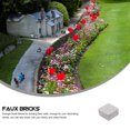 thumbnail image 4 of 280pcs Miniature Bricks Landscaping Accessories DIY Fake Bricks for Sand Box, 4 of 9