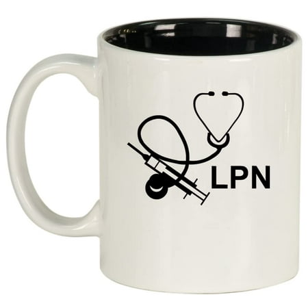 

Licensed Practical Nurse LPN Ceramic Coffee Mug Tea Cup Gift (11oz White)