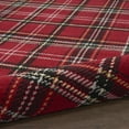 thumbnail image 3 of Nourison Grafix Plaid Red 3' x 5' Area Rug, (3x5), 3 of 8