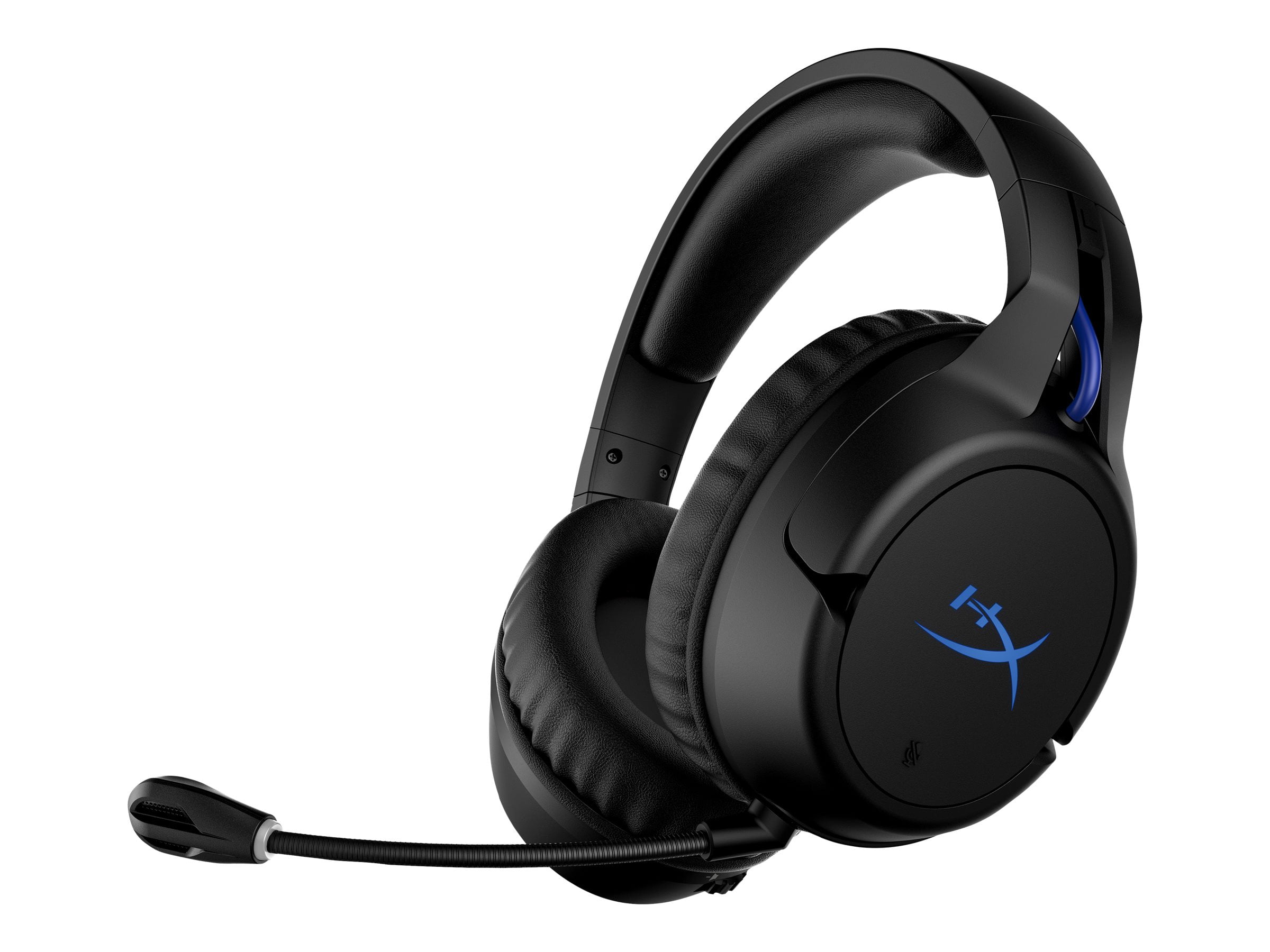 HyperX Cloud Flight – Wireless Gaming Headset for PC, PS5, and PS4, Up to 30-hour battery, Memory foam ear cushions and premium leatherette, Noise-Cancelling Microphone with LED Mic Mute