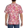 thumbnail image 3 of Vsdgher Sweet Print Men's Dry Fit Mesh Athletic Shirts Moisture Wicking Tennis T-Shirt Tops, 3 of 9