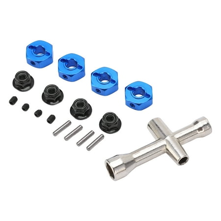 

5mm Thick Wheel Hex Nut Accurate Metal Wheel Hex Hub Nut For SLASH 4X4 2WD