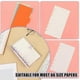 thumbnail image 3 of Paquete de 2 Carpetas de 6 Anillas de PVC Blando Tamaño A6, Carpeta Transparente para Presupuestos, Carpeta de Planificación Rellenable, Cubierta de Anillas con Botón A Presión, 3 of 5