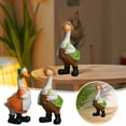 thumbnail image 1 of Xihbxyly Estatuas de Pato de Resina, Vibrante Decoración de Jardín, Patos Sentados con Detalles, Impermeables y Resistentes Al Viento, Perfectas para Patios, Cercas y Estanques, Ideal Como Regalo, Ta, 1 of 6