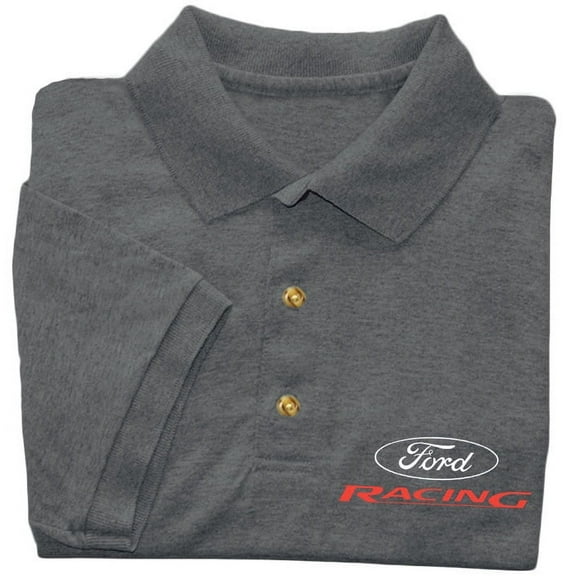 Ford Racing Polo Shirt Mens Collared Tee