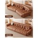thumbnail image 3 of Italian modern simple living room corner curved soft bag shaped sofa My Lux Decor Round, 3 of 6