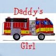 thumbnail image 2 of CafePress - Daddy's Girl Fireman Infant Bodysuit - Baby Light Bodysuit, Size Newborn - 24 Months, 2 of 4