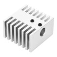 thumbnail image 2 of 3d Printer Heat Sink 3d Printer Accessories Heat Sink Block Single Head Aluminum Alloy DIY Extruded 3D Printer Accessories, 2 of 8