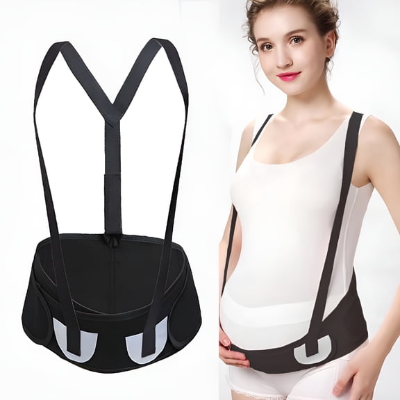 GJX Maternity Support Belt Pregnancy Belly Band Antepartum Abdominal Back Support
