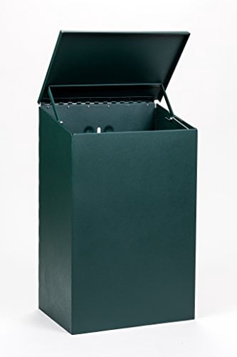 Standard Low Profile Dog Waste Station / MittN Bag™ System (Matte Green)