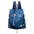 thumbnail image 3 of Transemion Polyester Unisex Travel Backpack Suitable For Daily Commutes And Trips Fashionable Women Backpack Blue, 3 of 6