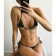 thumbnail image 1 of Conjunto de bikini con lazo traje de baño con correa estampada para fiesta en la piscina ANGGREK Otros, 1 of 6