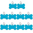 thumbnail image 1 of 10PCS 1.5in Bone Shaped Dog Tag Creative Cat Personalized Tag Cat Tag with Ring, 1 of 10