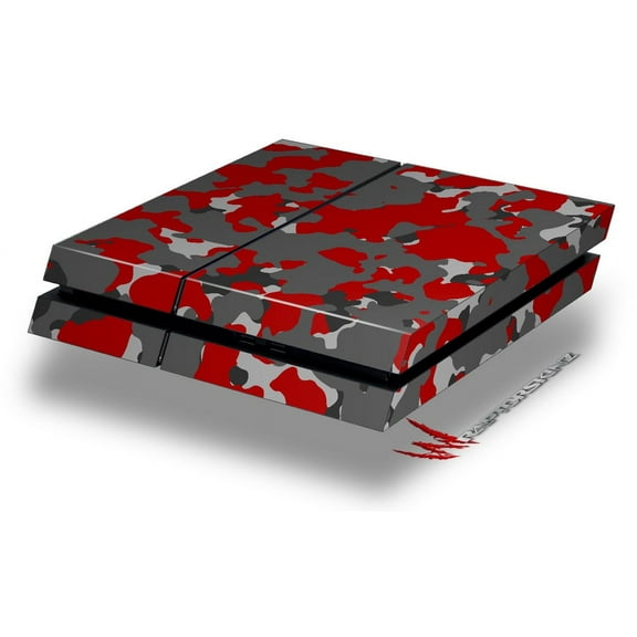 WraptorCamo Old School Camouflage Camo Red - Decal Style Skin fits original PS4 Gaming Console by WraptorSkinz