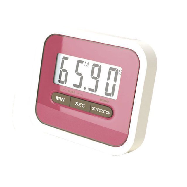 Inicio Cocina Cocina Temporizador de cuenta regresiva digital Juego de estudio deportivo Temporizador de alarma sonora magnética Sweethay DZ6488-04B