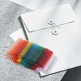thumbnail image 2 of 60 Pcs 2 Inch Hanging Folder Tabs and 120 Grids Inserts for Quick Identification of Hanging Files Hanging File Inserts,as shown, 2 of 10