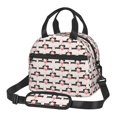 thumbnail image 1 of Fotbe Dachshund And Hearts Bolsa de Almuerzo con Estampado, Lonchera Aislada, Contenedores de Comida Reutilizables Tipo Cooler a Prueba de Fugas, 1 of 7