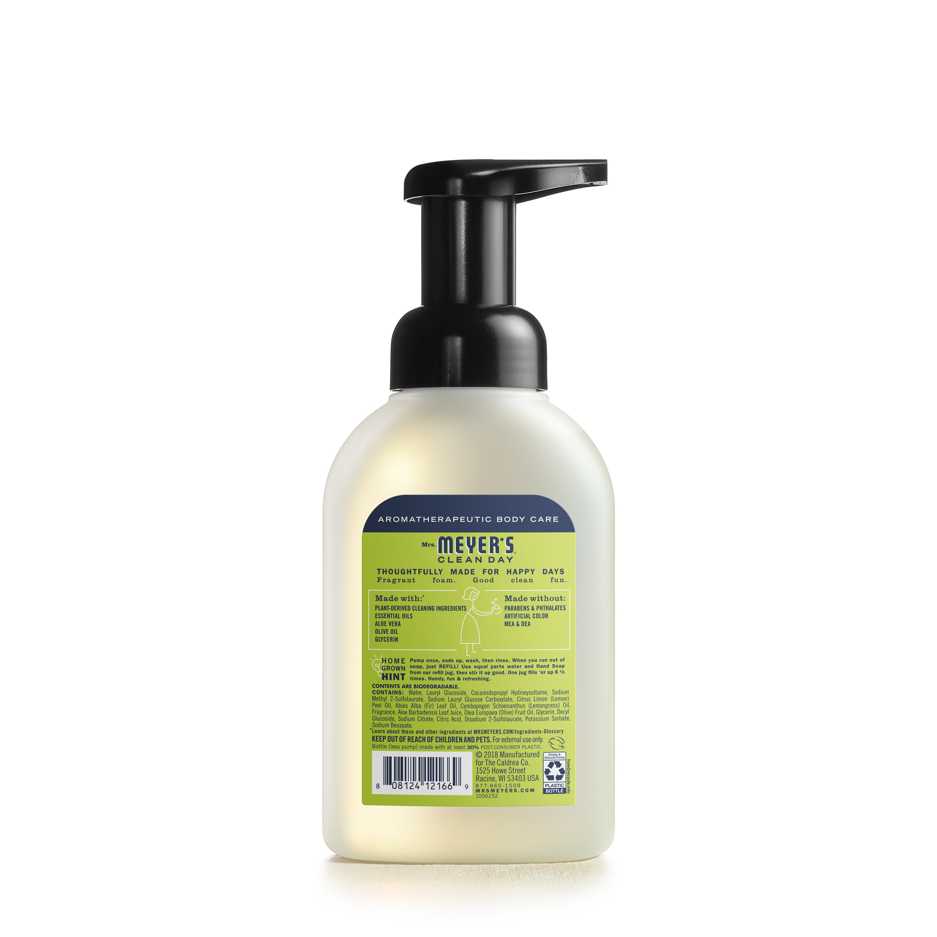 Mrs. Meyer's Clean Day Foaming Hand Soap, Lemon Verbena Scent, 10 fl oz - image 4 of 5