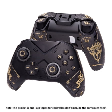 FAINLORD Wireless Game Controller Grip Tape for Flydigi Vader 4 Pro / Vader 3 Pro, Gold