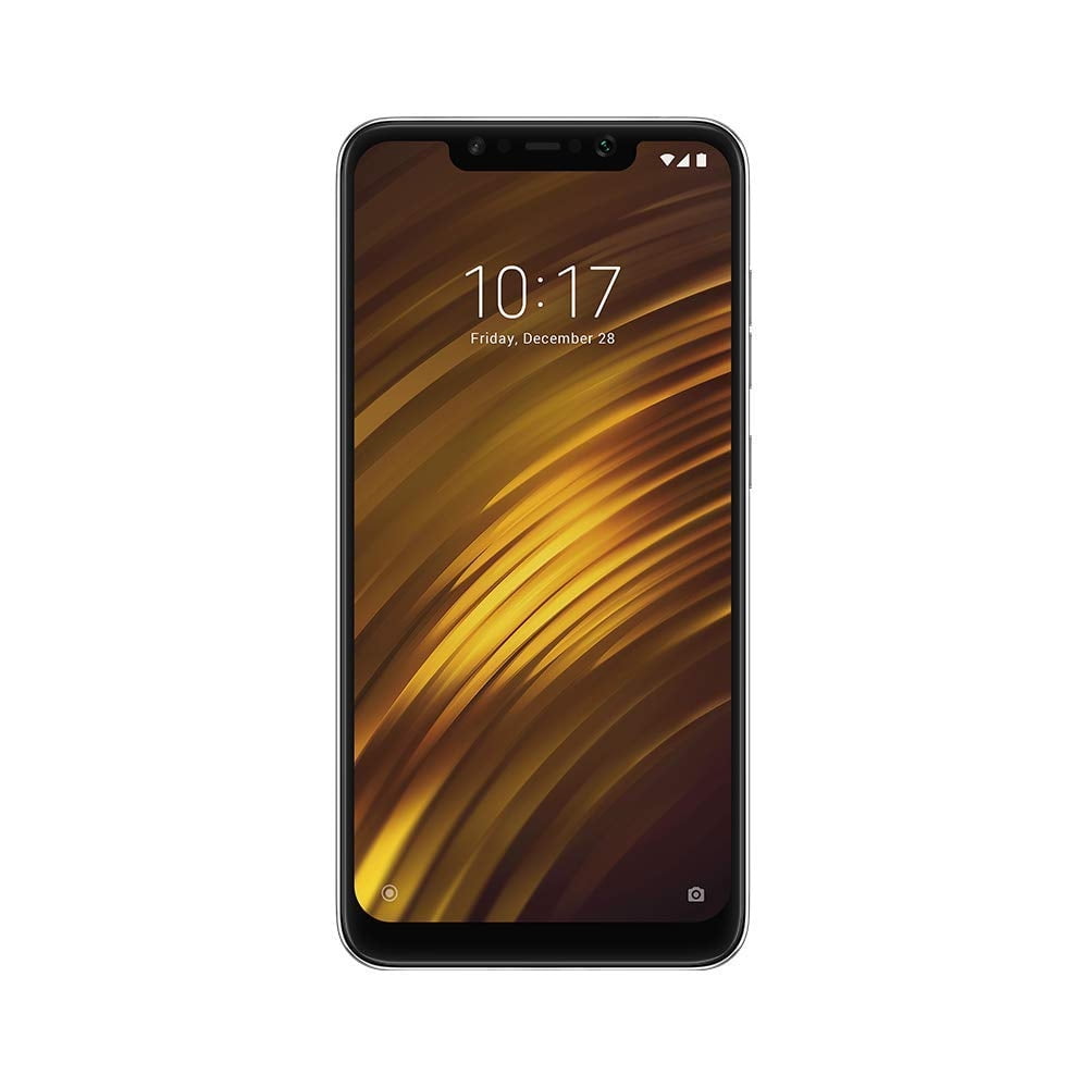 New Xiaomi Pocophone F1 64gb Dual Sim Factory Unlocked 6 18 Ips Lcd 6gb Ram Dual 12mp 5mp Camera Smartphone Graphite Black Global Version Walmart Com Walmart Com
