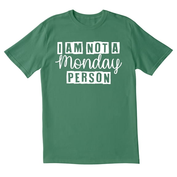 TotallyTorn I Am Not A Monday Person Novelty Sarcastic Funny Mens Graphic T Shirts