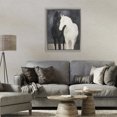 thumbnail image 3 of Stupell Industries Transitional Equine Twins Of Wind Gray Floating Frame Canvas Art, 17 x 21, by Svetlana Aleynikova, 3 of 8