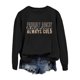 thumbnail image 1 of Gibobby Sudadera con forro polar Mujer Sudadera con capucha informal de manga larga con cuello redondo y estampado de de arce canadiense para mujer (Negro, XL), 1 of 4